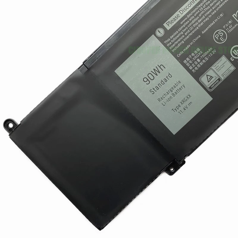 CP Original Laptop Battery XRGXX 11.4V/90Wh For G5 15 5590 G7 7790 ,2018 Orion M15 R1, M17 2019 R1 ALW15M-D1735R Series Notebook