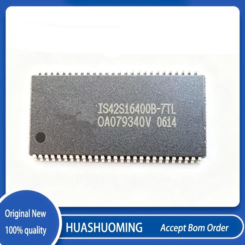 5Pcs/Lot  IS42S16400B-7TL IS42S16400B-7T IS42S16400B TSOP-54