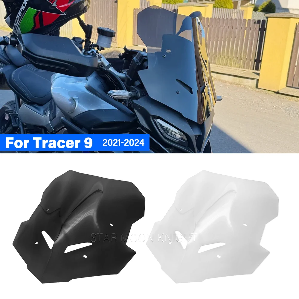 Per YAMAHA TRACER 9 / GT 9GT 2021-2024 Accessori Moto Parabrezza Anteriore Deflettore Parabrezza Carenatura Fly Screen