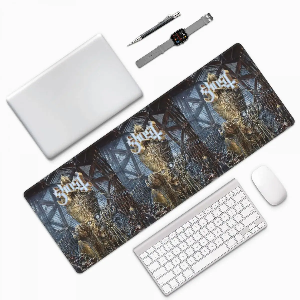 IMPERA Ghost Heavy Metal Band Large Mouse Pad Computer Keyboard Mouse Mat Gaming PC Laptop Desk Mat Table Mats