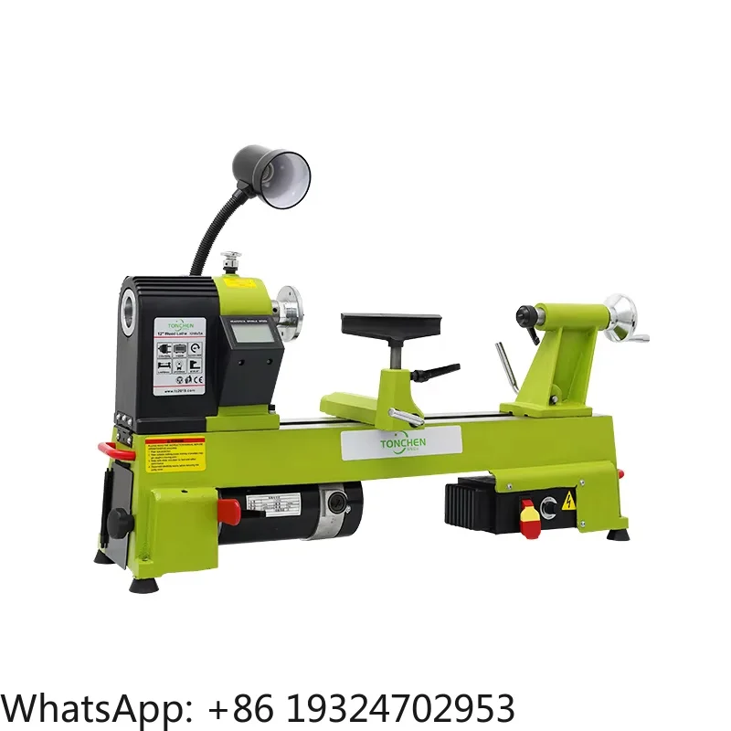 MC1218 1100W  Powerful Upgrade Household Heavy Du ty Mini  Woodturning Lathe Machine for Home USE & DIY
