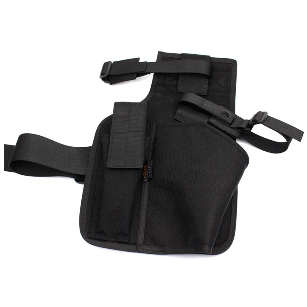 Imagem -03 - Molle Pistola Coldre com Revista Sobressalente Bolsa Combate Leg Drop Bolsa Mp7