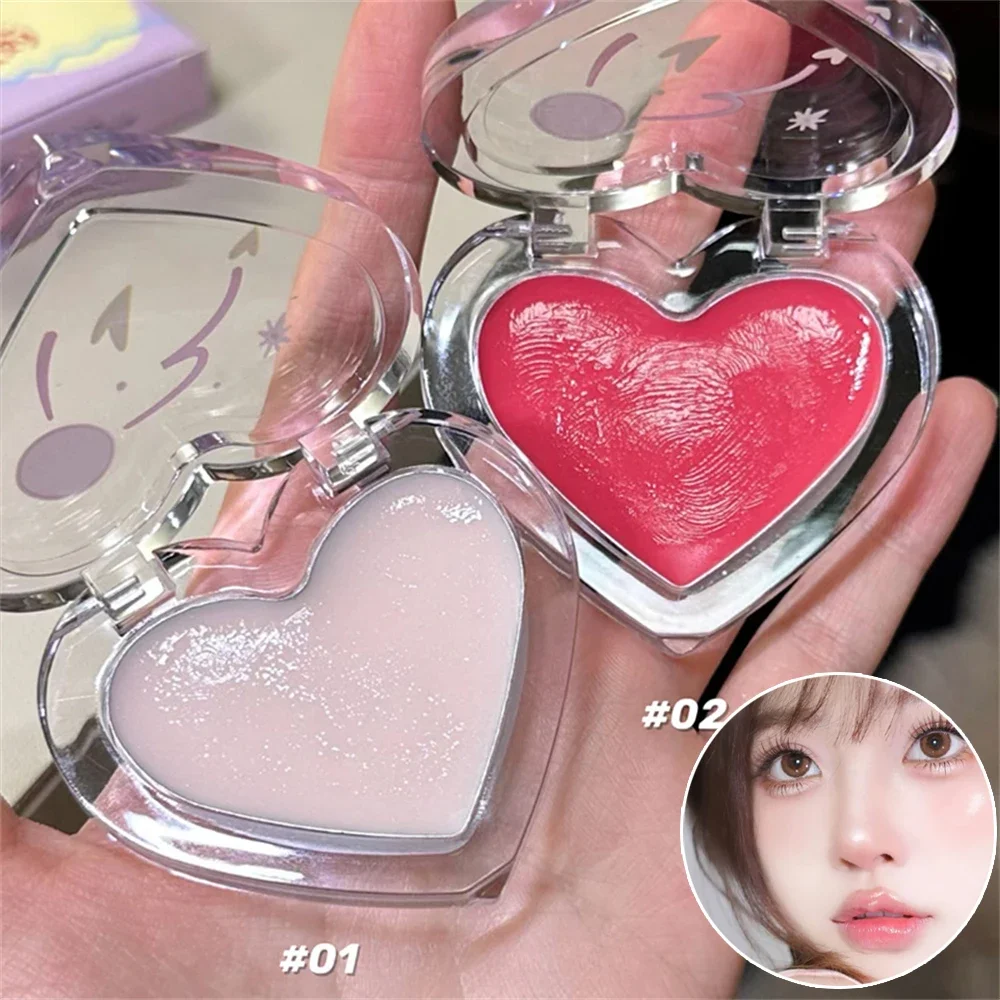 Highlighter Cream Watery High Gloss Blush Transparent Water Light Face Brightening Non Sticky Hydrating Cheek Contour Makeup