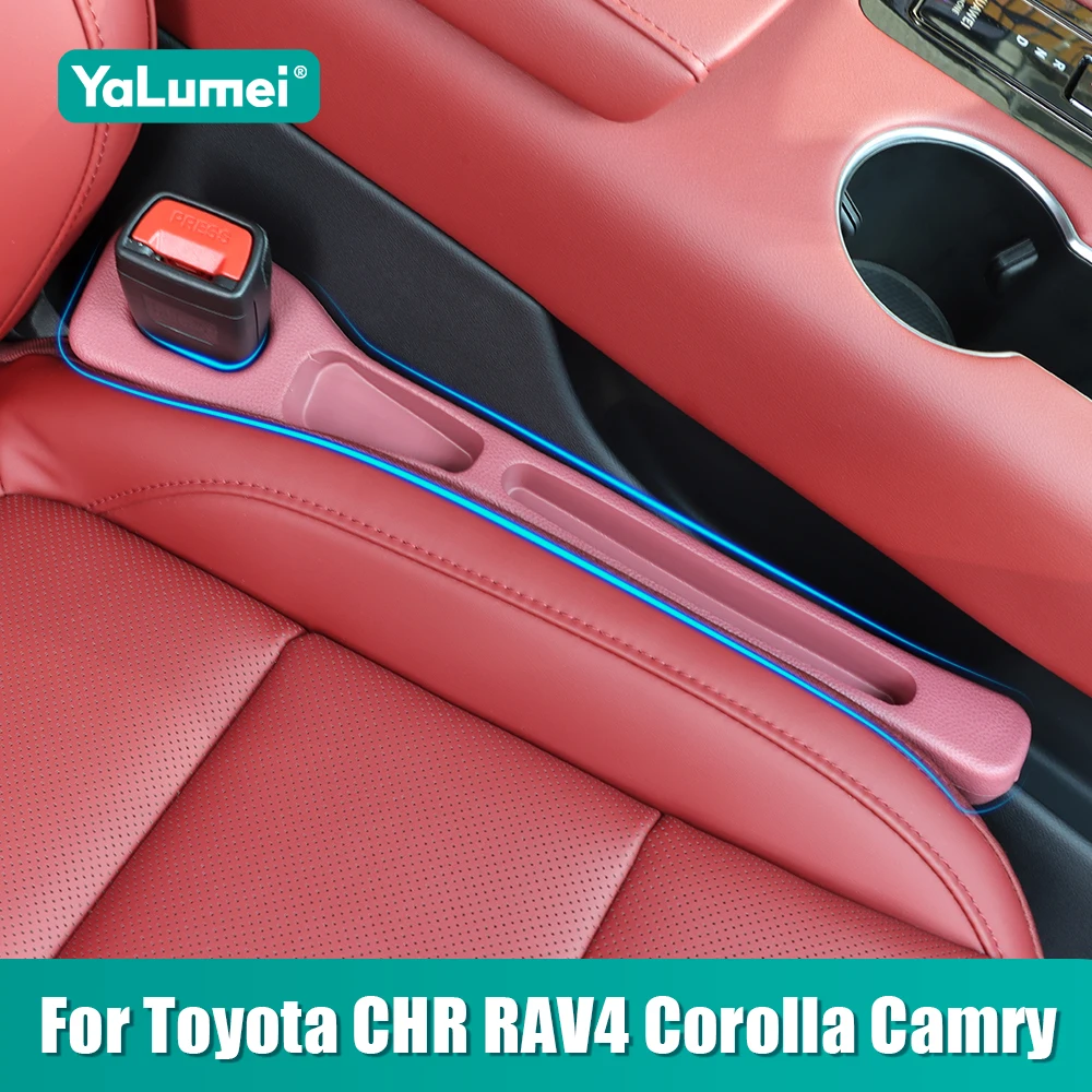 For Toyota CHR RAV4 XA50 Corolla E210 Camry XV70 Prado 150 250 2020 2021 2022 2023 2024 2025 Car Seat Gap Filler Accessories