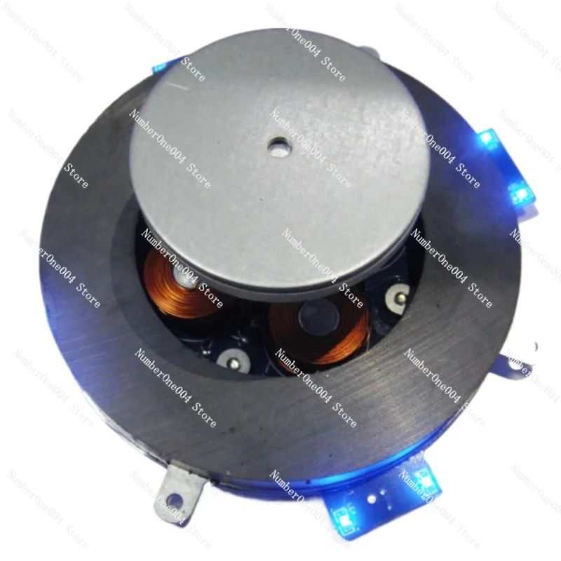 

Magnetic Levitation Module with LED Lamp Max Load-Bearing 500G Platform DIY Core Kit for Magnetic Levitation Machine with Power