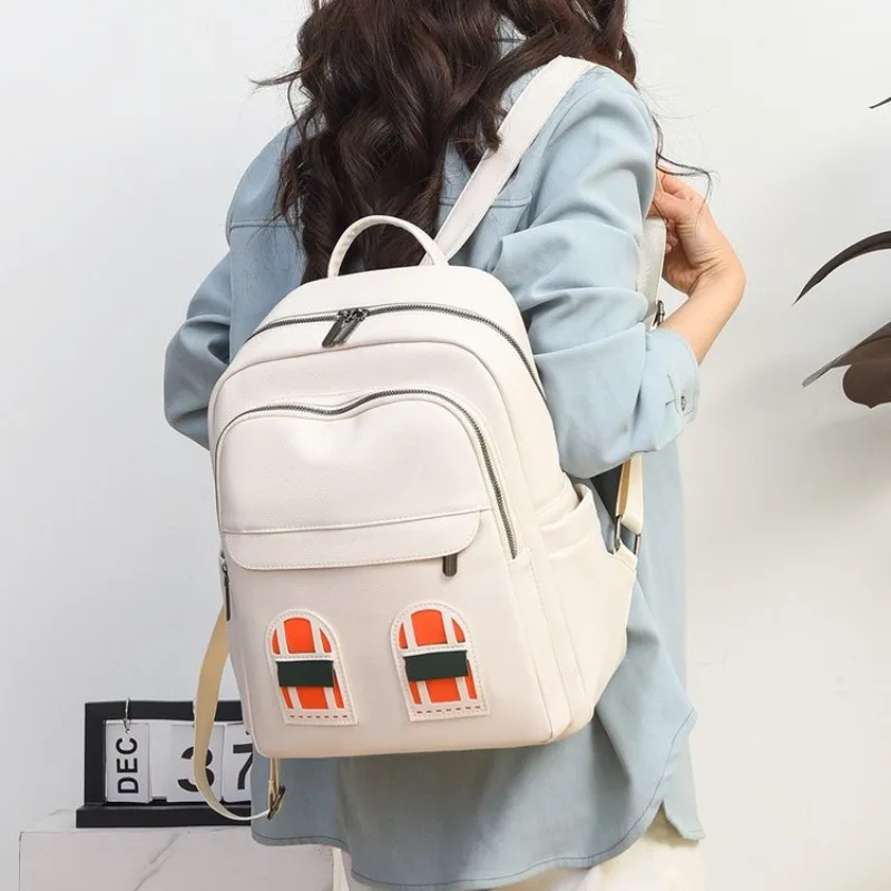 Stylish Large Capacity Diaper Bags For Women Minimalist Leather Crossbody Bag Designer Shoulder Bag Elegant Fashionable Tote