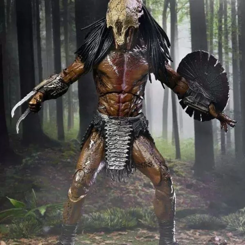 Neca prey final feral predador figura de ação 51725 predador 7 "neca figura conjunta móvel coleção modelo brinquedos presente natal