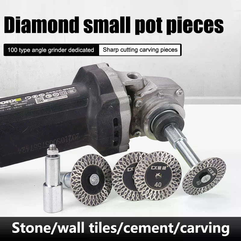 Cutting Disc For Grinder Granite Stone Material Concrete Carving Disc 4 Cm Grinding Diamond Saw Dry Cutting