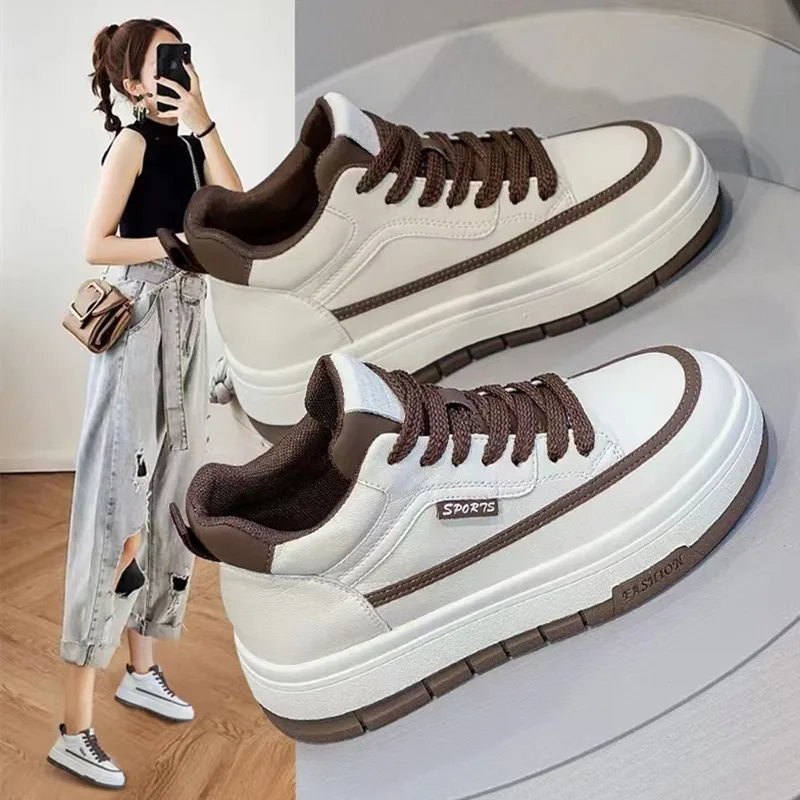 Buty taty wysokie buty do chleba damskie jesienno-zimowe bawełniane buty 2023 nowa uniwersalna gruba podeszwa pluszowe buty na co dzień