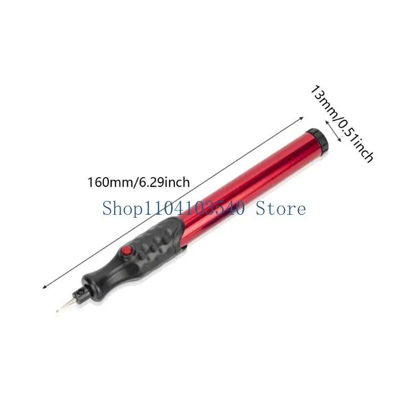02DC Mini Handheld Electric Engraving Pen For Precise Crafting On Various Materials DIY And Art Project With Ergonomic Design