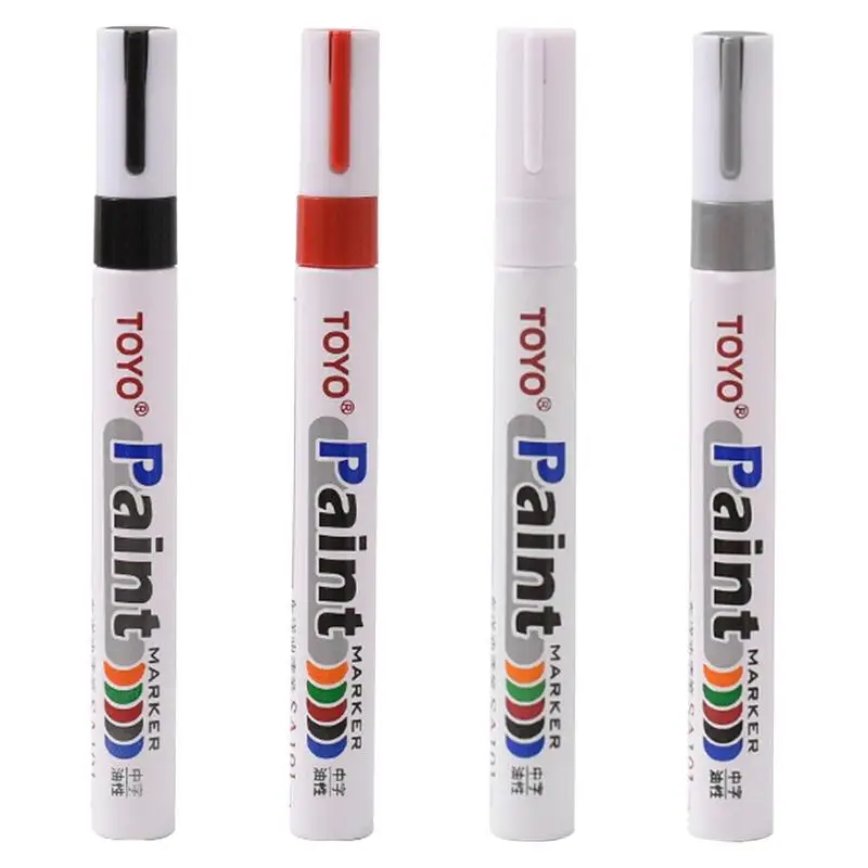 22g Paint Repair Marker Multi-Surface Oily Painting Pen Multifunctional Auto Rubber Tyre Polishes Paint Cleaner For CarsVans