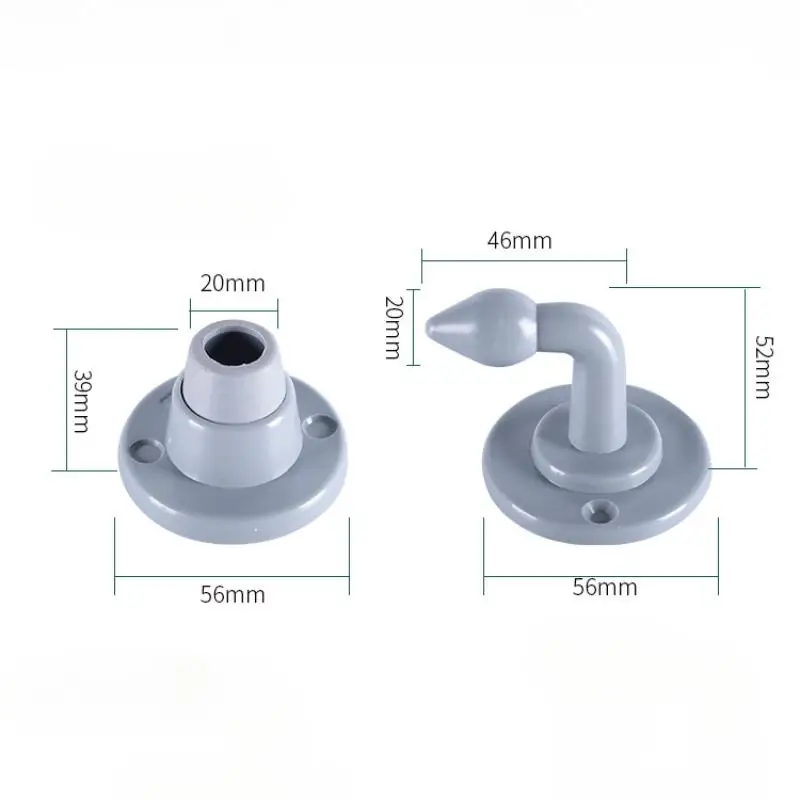 

Silent Silicone Door Stopper Door Lock Protective Pad Anti-Collision Protection Self Adhesive Doorstop Wall Protectors