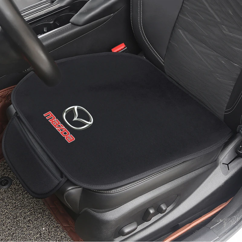 For Mazda 2 Mazda 3 MS For Mazda 6 CX-5 CX5 Accessories Car Seat Cushion Non-Slip Cover Ice silk Velvet Plush