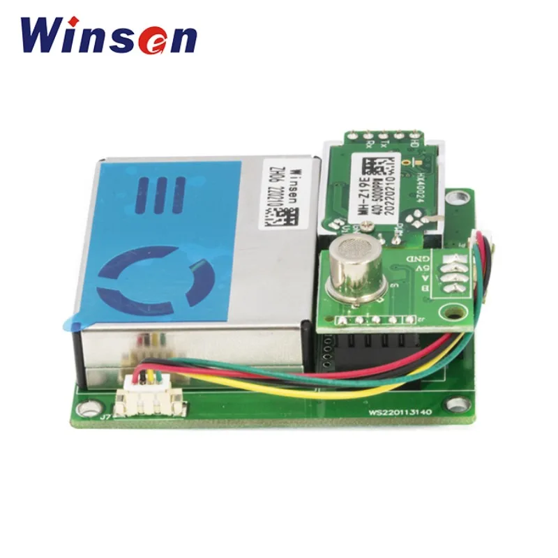 1PC ZPHS01C Multi-in-One Sensor Module CO2/PM2.5/CH2O/TVOC and Temperature & Humidity Detection