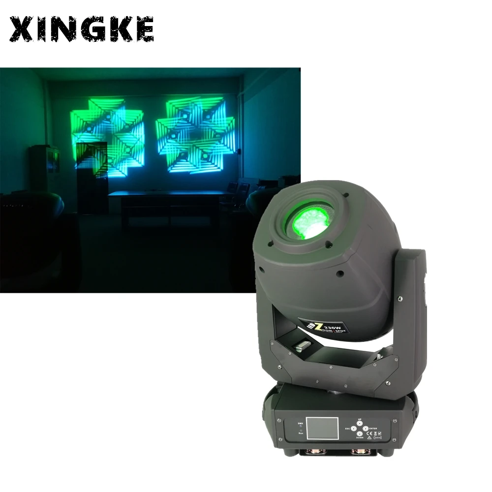 

1Pcs/Lot High quality 230w moving head sharp dj disco light beam moving head light 230w spot light