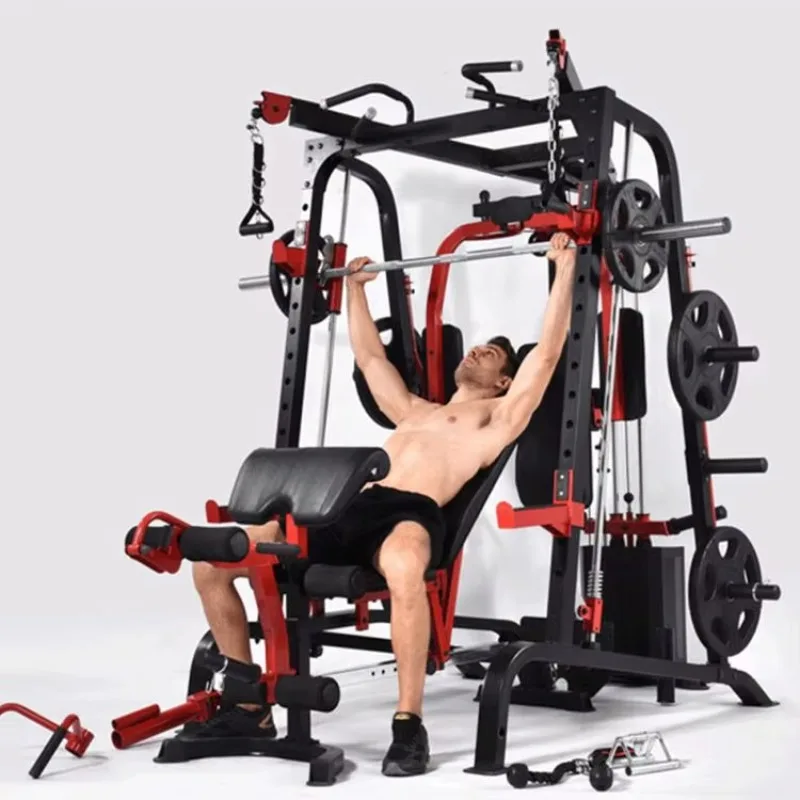All-in-One Multifunctional Home Gym System, Universal Bodybuilding Equipment Set
