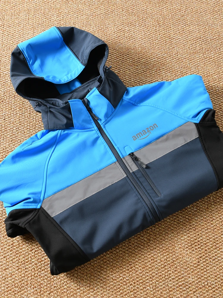 Men's Outdoor Softshell Jacket Fleece Lined Windproof Water Repellent Autumn Winter Fashionable  Coat Standard Fit Long ...