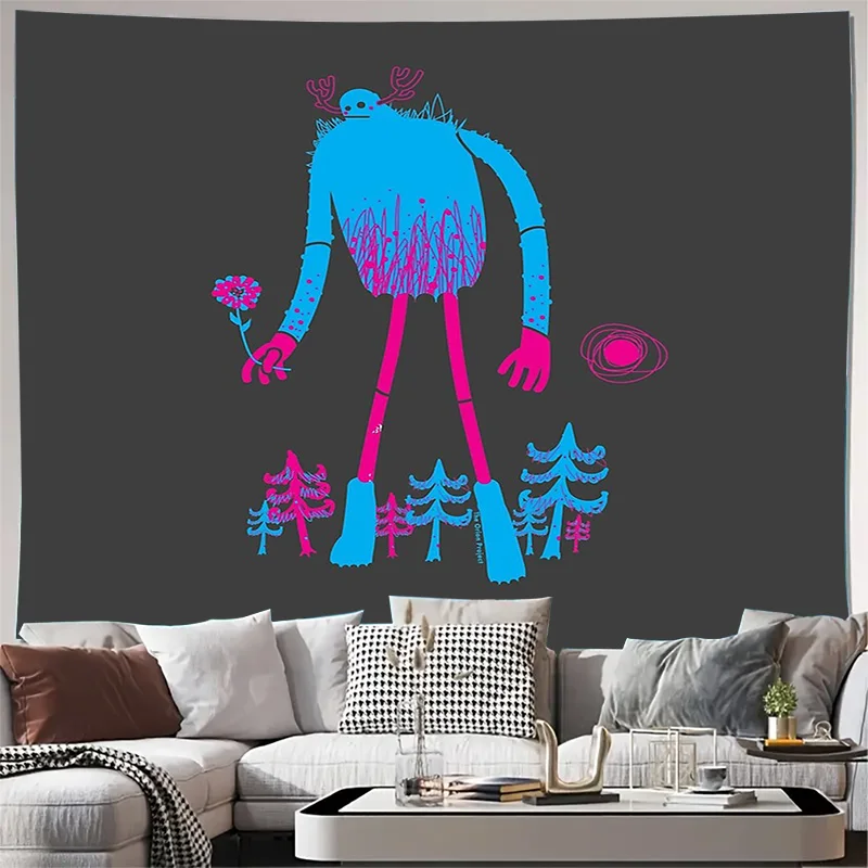 Trippy Wall Tapestr… - image