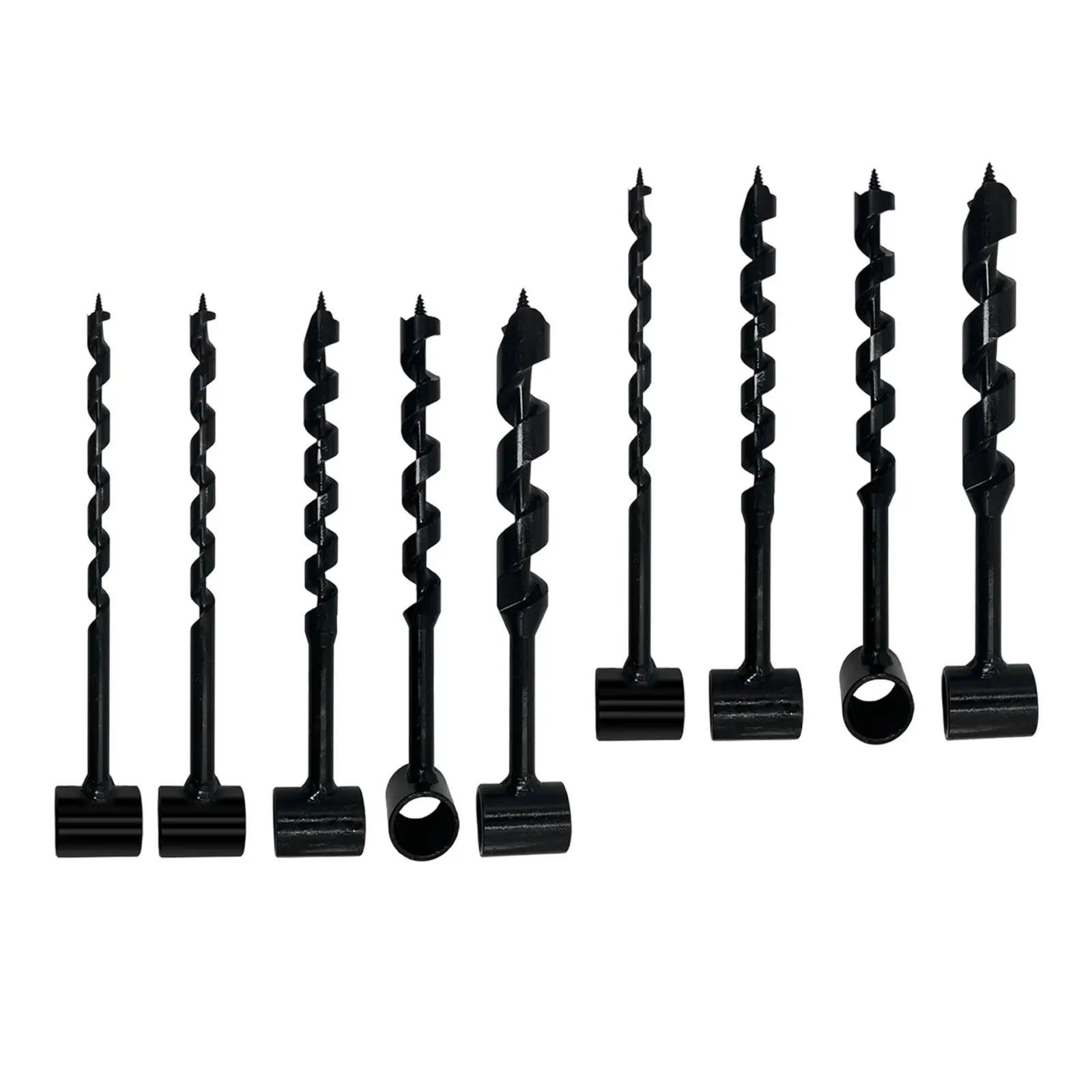 Llave de barrena manual, taladro de madera, broca de madera para construcción de refugio, mochilero