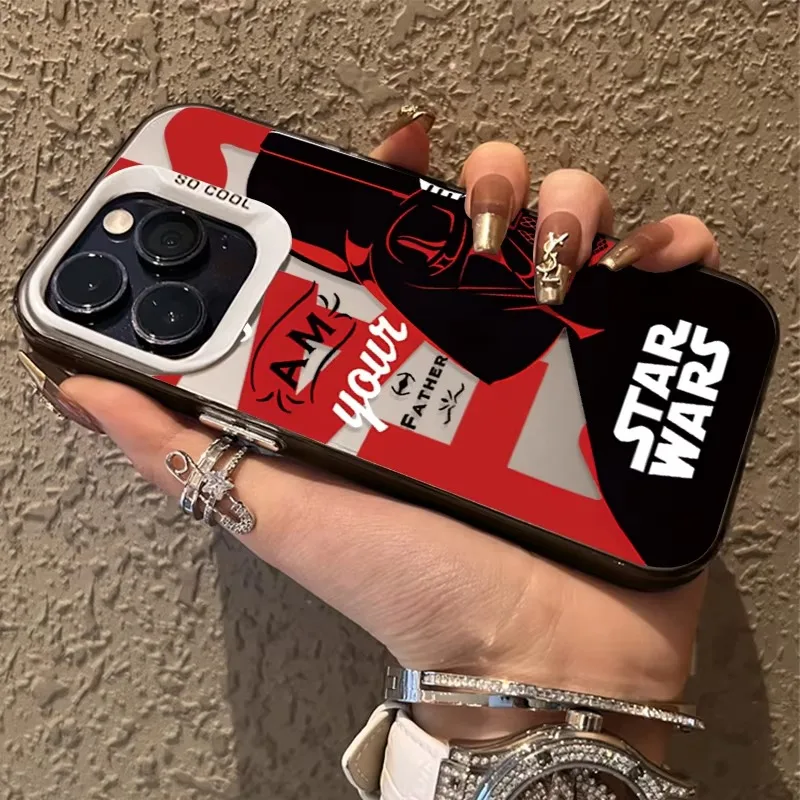 Stars W-Wars Anime Film Phone Case for Samsung Galaxy S25 S24 S23 S22 S21 S20 Note20 FE Ultra Plus 4G 5G Anti Fall Matte Cover - náhled 3