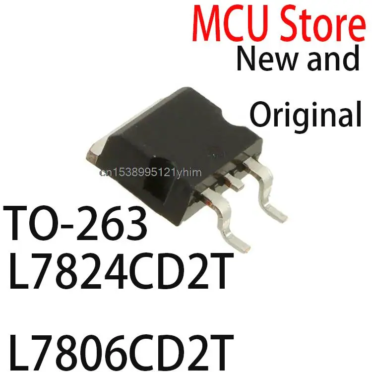 10PCS New and Original L7805C2T TO-263 TO263 L7812C2T L7805CD2T L7812CD2T L7806CD2T L7815CD2T L7824CD2T L7806CD2T L7809CD2T