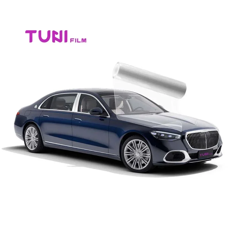 

2025 1.52*15 m Anti-scratch Anti Yellowing Car Clear TPU Wrap Protective Film for Sales