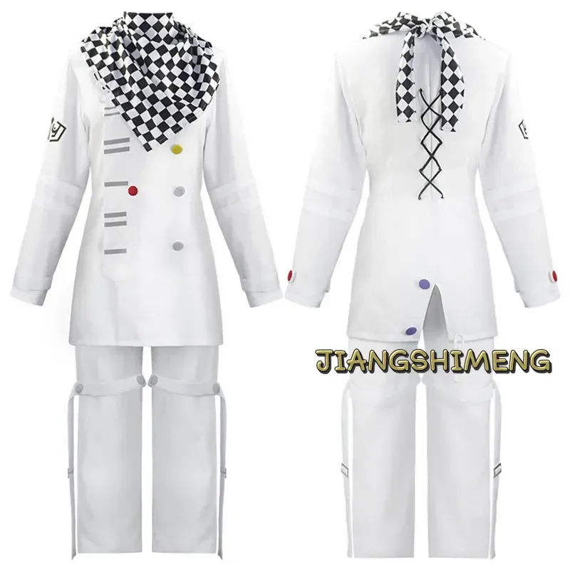 Danganronpa V3 Kokichi Oma Cosplay Costume President Uniforms Cloak Full Set Halloween Carnival Clothes