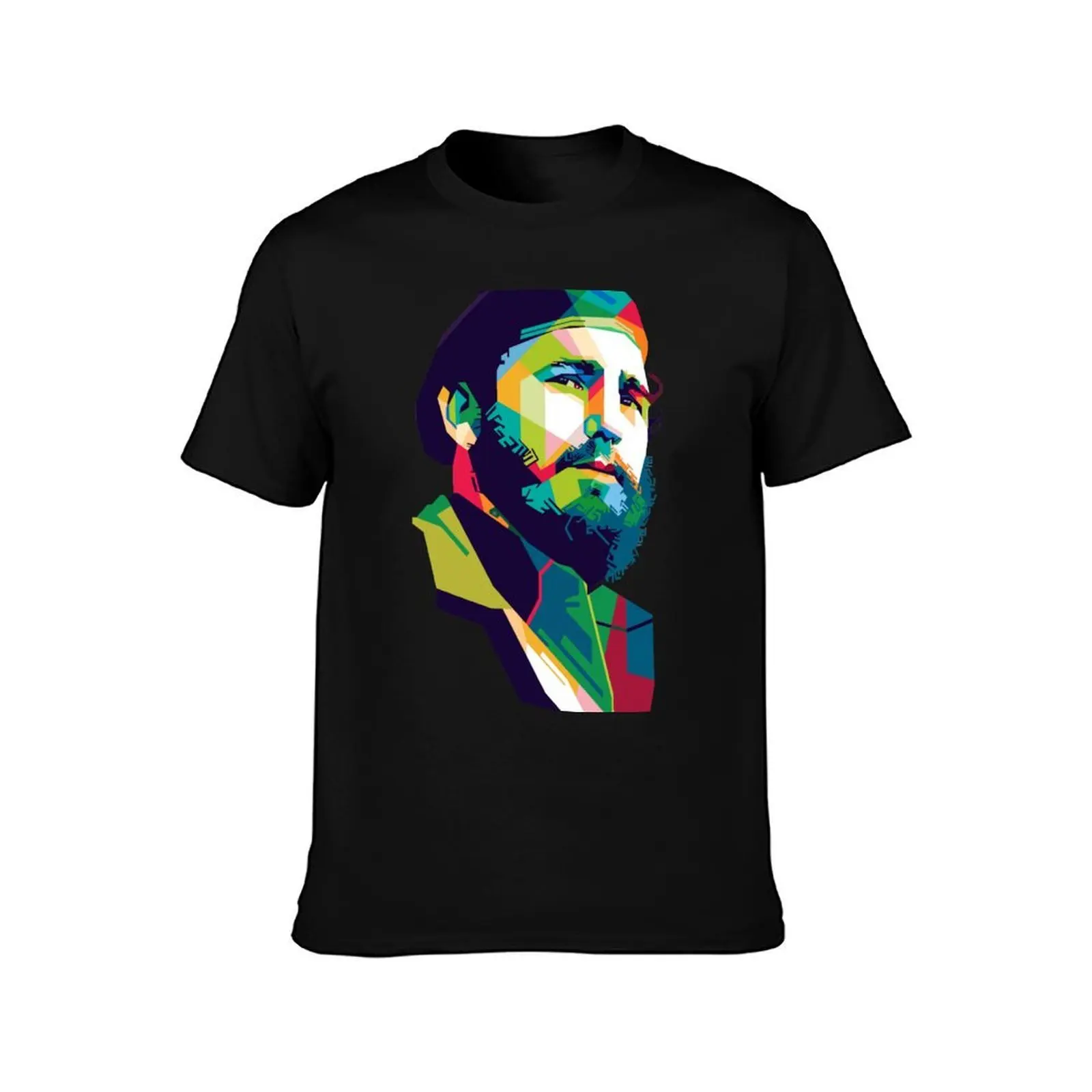 Fidel Castro T-Shirt Breathable Sportswear for Men T-Shirt