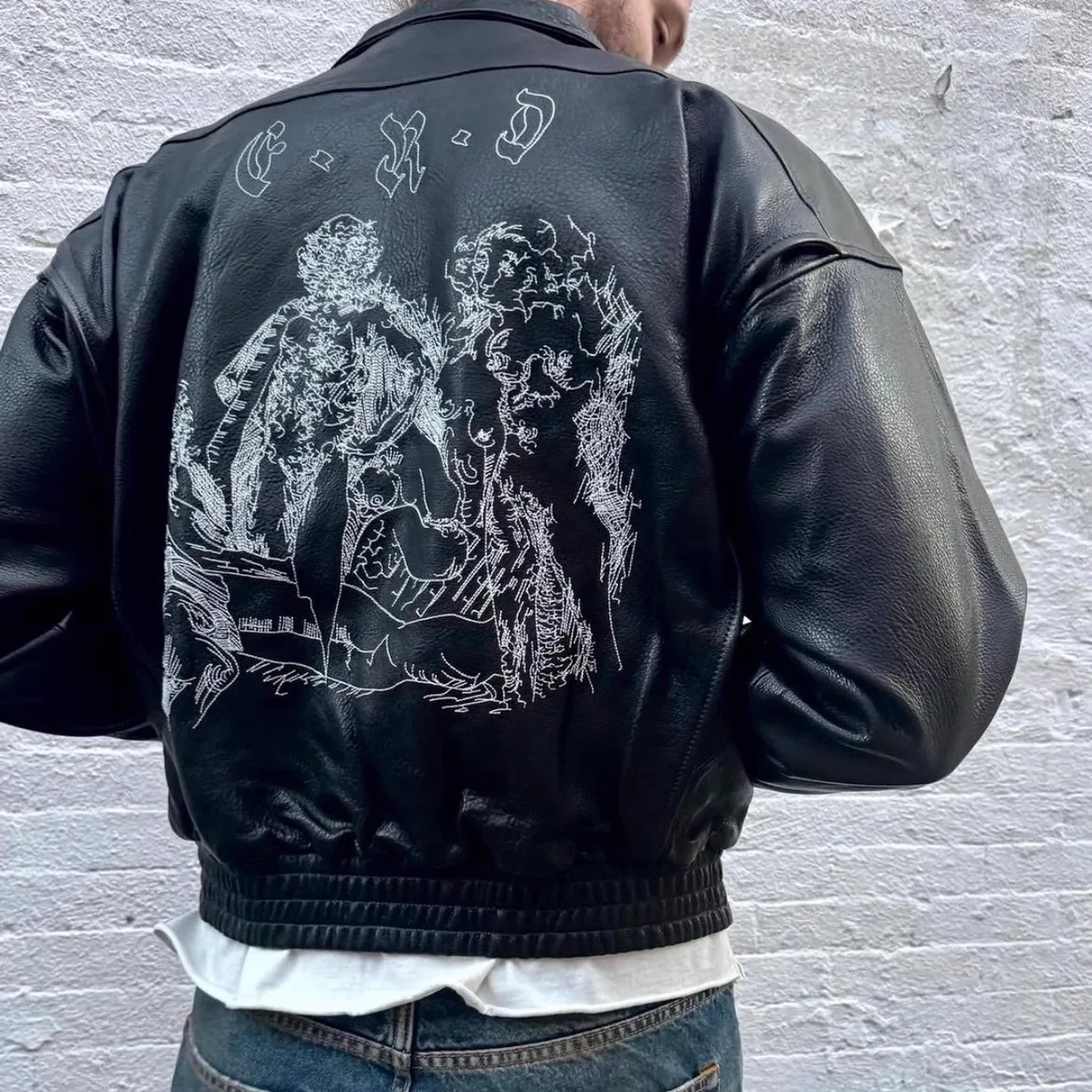 

Осенне-зимняя хлопковая куртка унисекс с воротником, в стиле «Художник», с льняным узором, повседневная, ветрозащитная, на молнии, без капюшона