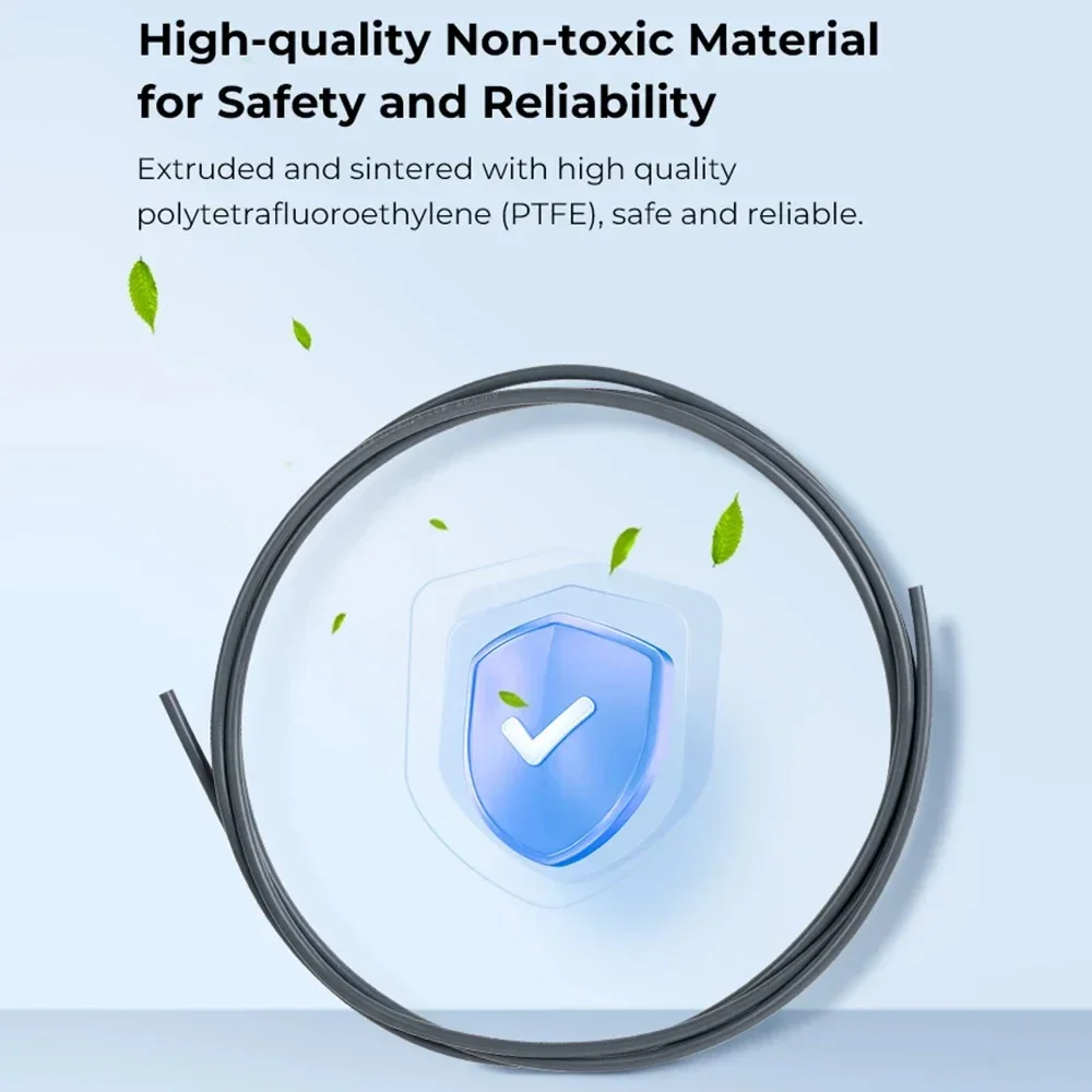 

Ультра-гладкая трубка из ПТФЭ Creality, длина 1 м, гладкая подача для нити для 3D-печати, аксессуары для 3D-принтеров FDM