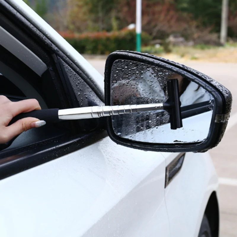 Limpiador telescópico de retrovisores para coche con mango - imagen 2