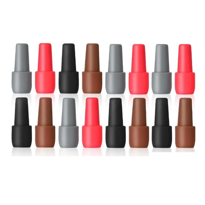 

Reusable Sparkling Wine Bottle Stopper For Wine Bottles Silicone Wine Bottle Caps 16Piece