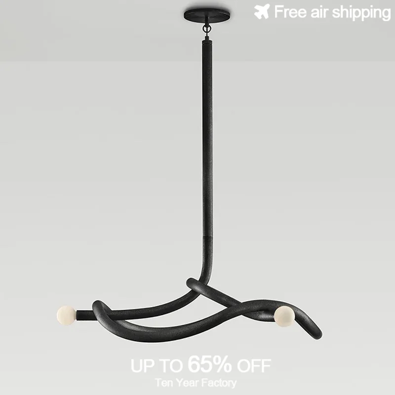 

Brass and Black Art Deco Chandelier Modern Luxury Dimmable Light for Dining Room and Living Room Aesthetic Hanging Fixture