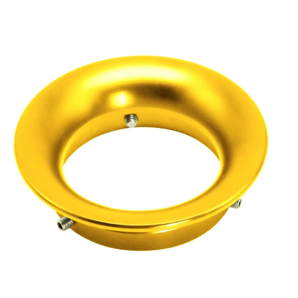 PWK 및 OKO 21 24 26 28MM 알루미늄 합금 재질 기화기 에어 필터 윈드 컵 (조립용 나사 3개 포함)