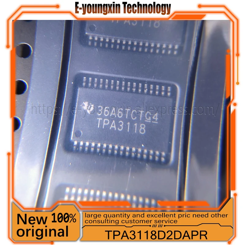 10PCS/LOT TPA3118D2DAPR TPA3118D2 TPA3118 HTSSOP32 New original In stock