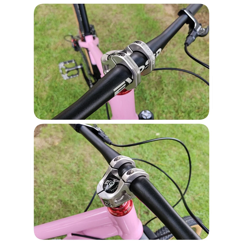 CNC Short Stem for Mountain Bike, Ultra-light, Hollow, High-Strength Aluminum Alloy, Downhill Riser, 35mm