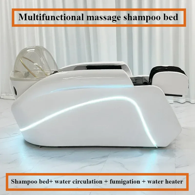 Headspa Massage Table Water Commercial Shampoo Chair Spa Hair Stock Japanese Jet Mobility Hairdressing Salon Shower Furniture