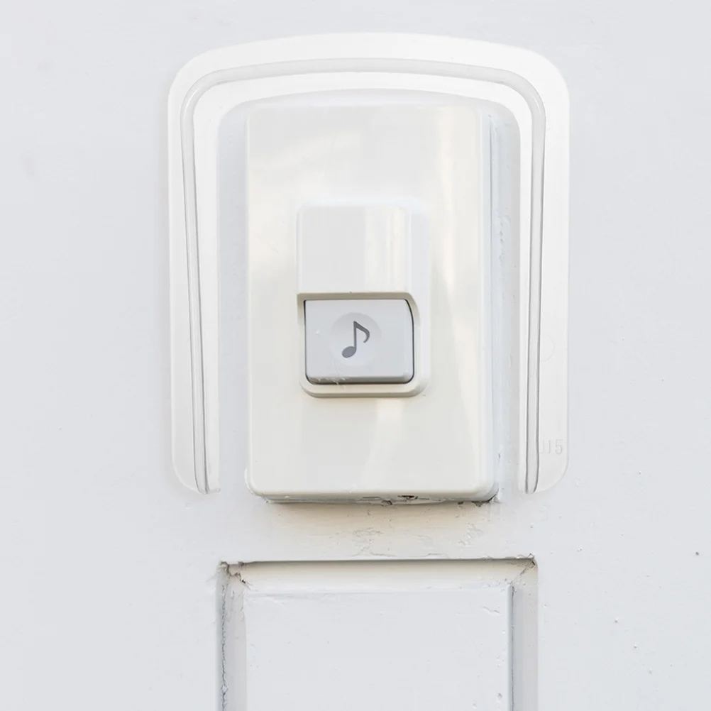 야외 초인종 출석 기계 도어 액세스 기계 커버에 대 한 2Pcs 방수 초인종 보호기 커버