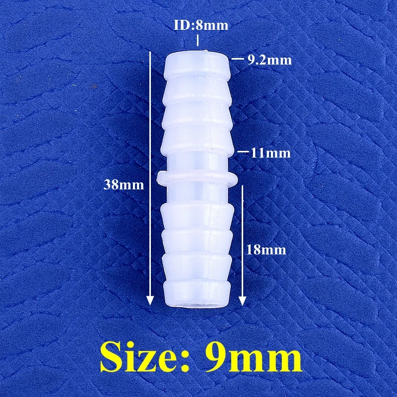 5 ~ 200 stücke 4 ~ 14mm Lebensmittel Grade Kunststoff Gleichen Durchmesser Direkt Anschlüsse Aquarium Aquarium Luftpumpe schlauch Pagode Joint Wasser Rohr Armaturen