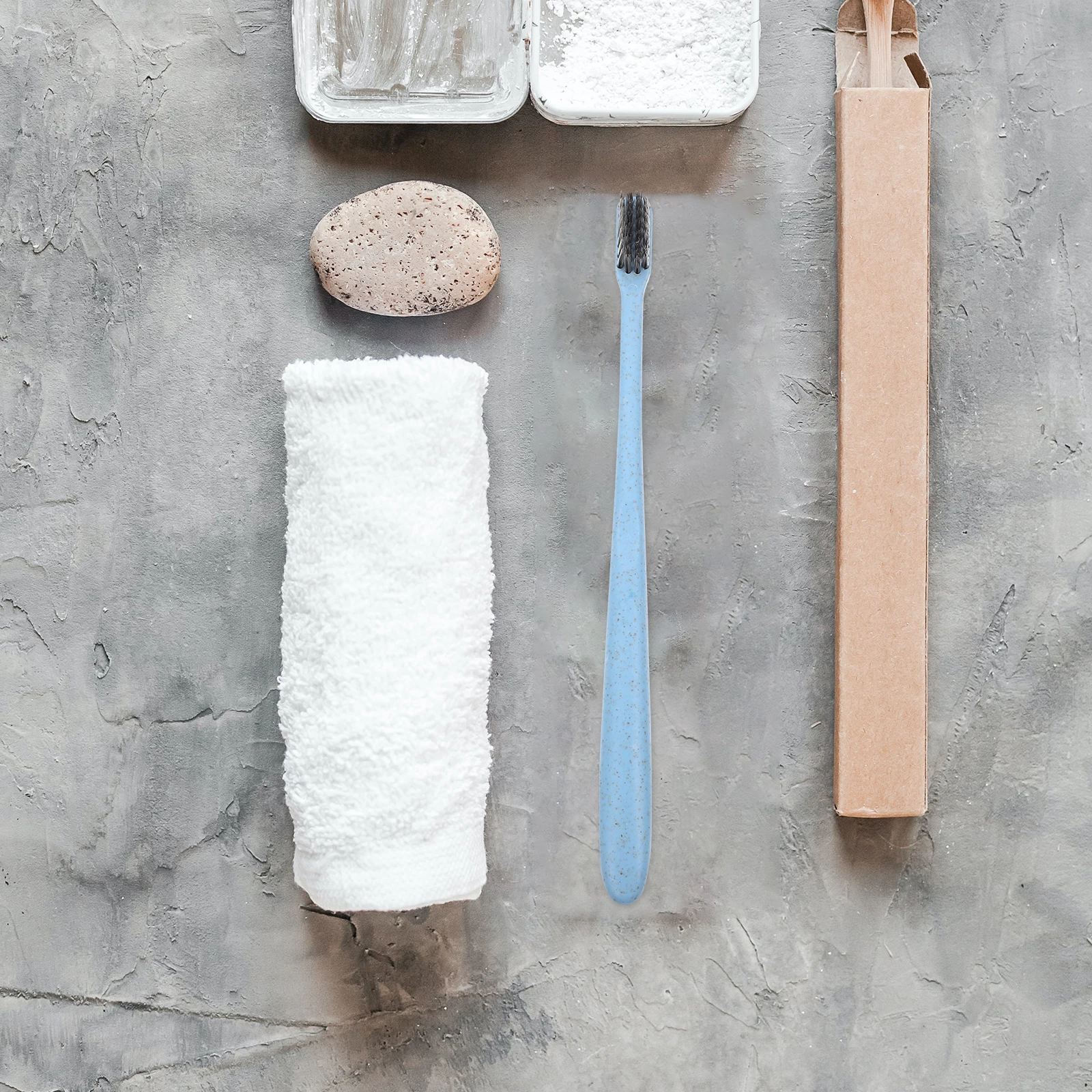 

12Pcs Bamboo Charcoal Toothbrush Household Adult Toothbrush with Flexible Bristles Comfortable Grip Lightweight for Home and