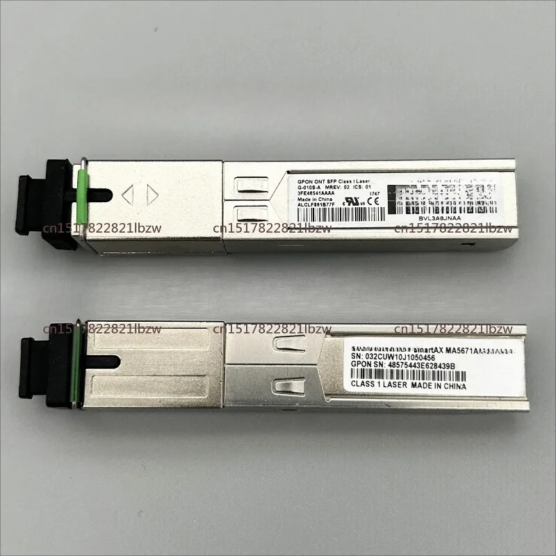 2.5G GPON protocol SFP optical module sends large heat sink + adapter cable  Suitable for G-010S-A  MA5671A cat stick