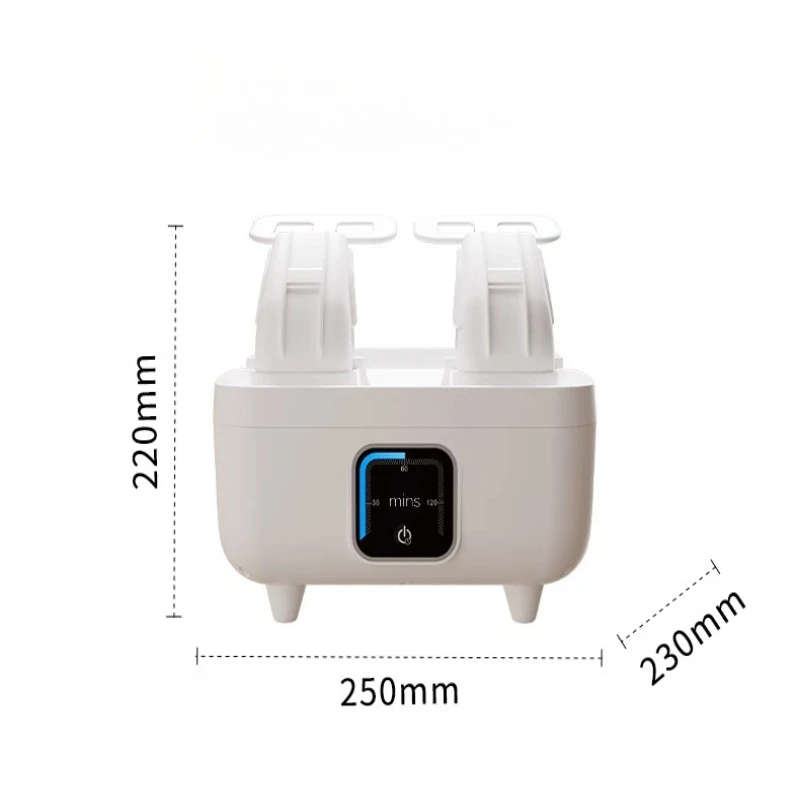 小型旋風式靴乾燥機、濡れた靴にも対応、殺菌・消毒機能付き、家庭用靴乾燥機