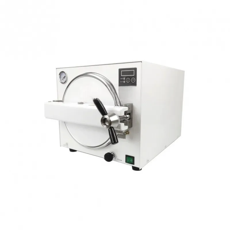 Sterylizator parowy dentystyczny wysokociśnieniowy o pojemności 18 litrów, pionowy, przenośny, narzędzie do dezynfekcji, sterylizator na suchy ciepło do narzędzi do paznokci, dostępny od ręki.