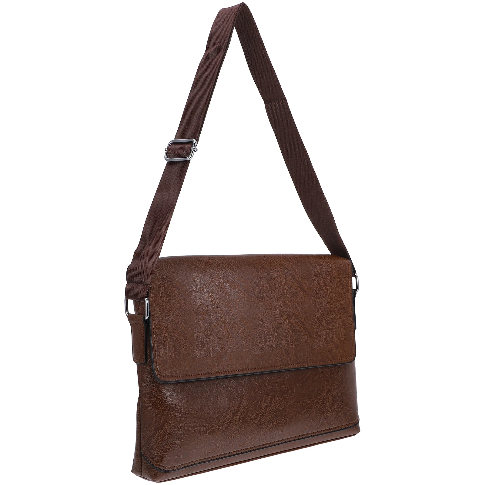 

Bag Man Crossbody Briefcase Shoulder Bag for Men Daily Travel Use Storage Wallet Key Phone