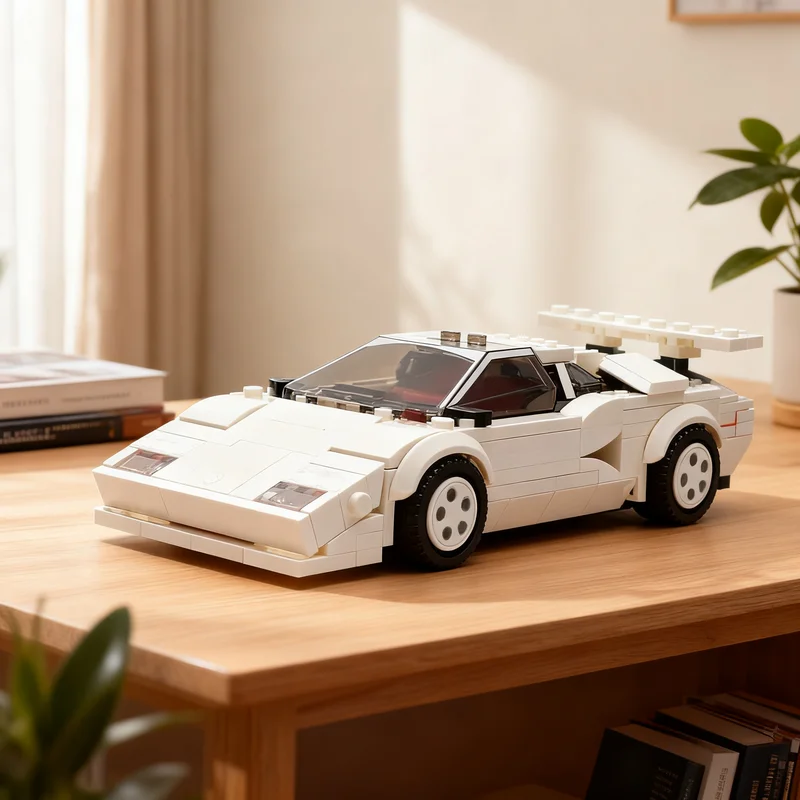 165pcs MOC City Champions Lamborghiniess - Conversion Kit Model Building Blocks Christmas Gift Toy 3D Assemble Craft Creative