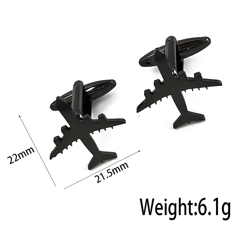 남성용 프렌치 커프스 단추, 데일리 연회, 사무실 세트 셔츠 단추, 노벨티, 민항기, 커프 링크, 트렌디한 유니섹스 선물