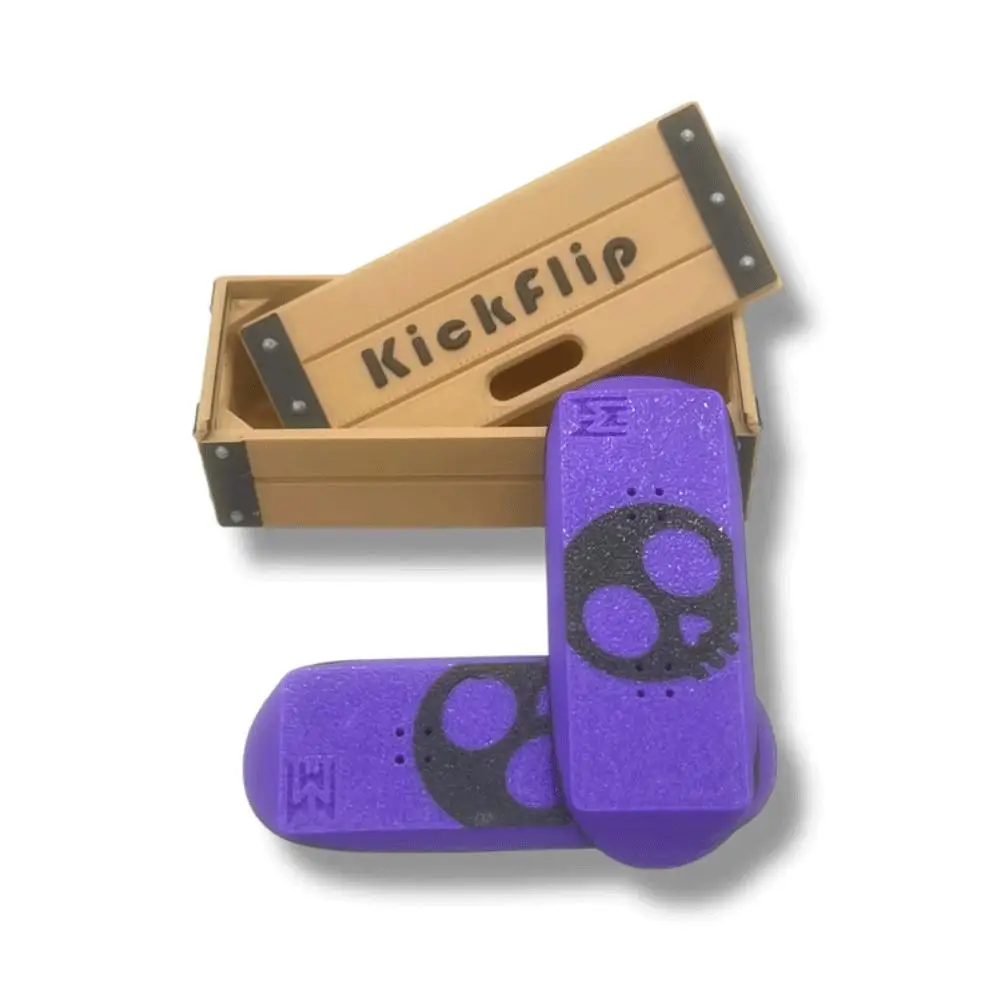Neues Kickflip Magnetisches Skateboard Mini Finger Skateboard 3D Gedrucktes Spielzeug Freizeit Stressabbau Magnet Puzzle Geschenk für Freund – Detail 9