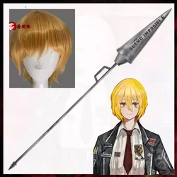 200CM Anime Don Quixote Walking Stick Cosplay Props Limbus Company Weapon Halloween Carnival Custom Hand Made Prop Wig