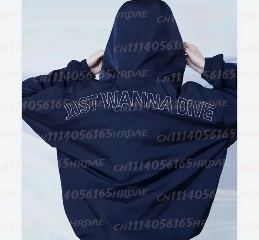 Picture 3: New Blue letter printed hooded zipper long sleeved jacke, men's women's outerwear, hat Vintage Washed Grey Hoodie and Pants Set