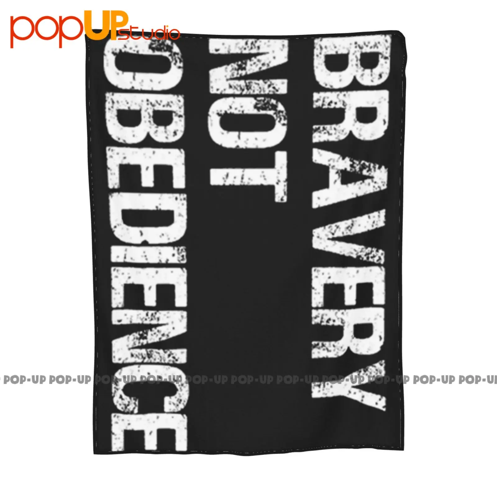 شجاعة ليس طاعة بطانية فائقة النعومة لحاف الشتاء غطاء أريكة أغطية السرير #2